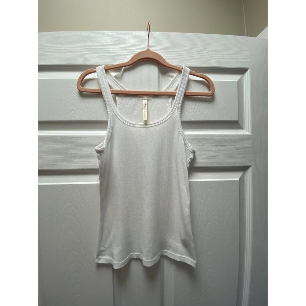 Babaton Tank White Sz S
